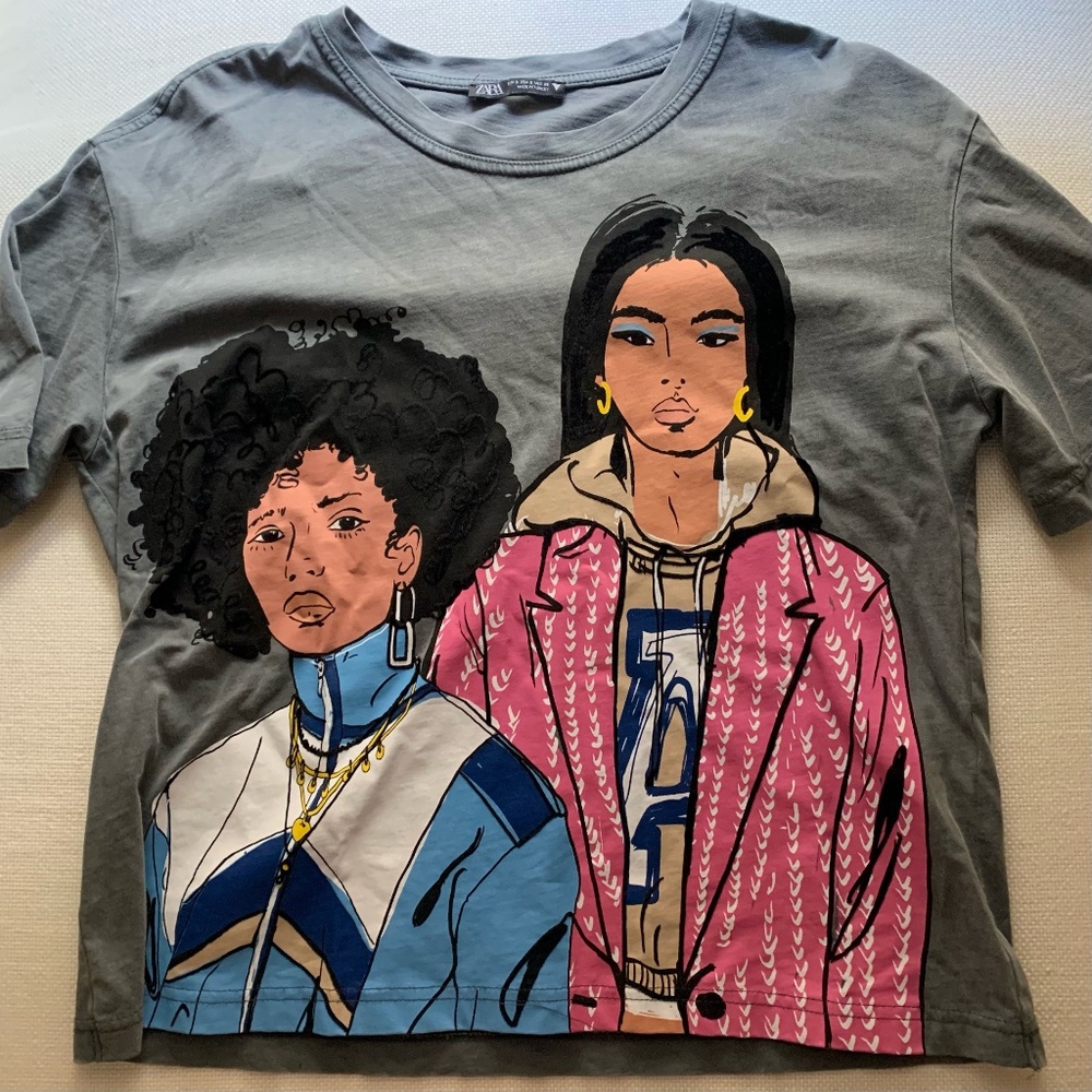 ZARA Graphic Tee - Picture 2 of 4